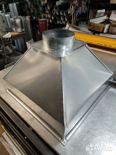 Зонт вытяжной круглый 800