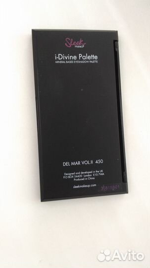 Тени Sleek Del Mar Volume ll (оригинал)