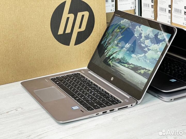 Сенсорный 2К ноутбук HP EliteBook Folio G3 Core i5