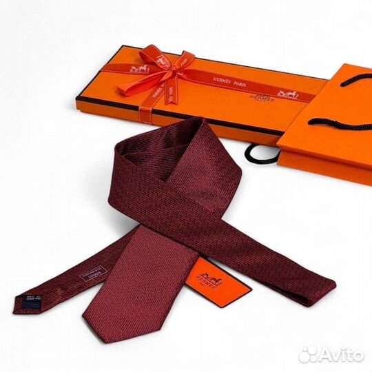 Галстук мужской Hermes