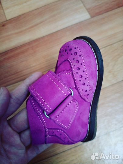 Ботиночки на первый шаг девочке тотто деми