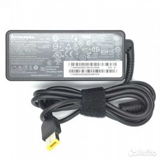 Блок lenovo 20V 3.25A пр. разъем. Отп. в регионы
