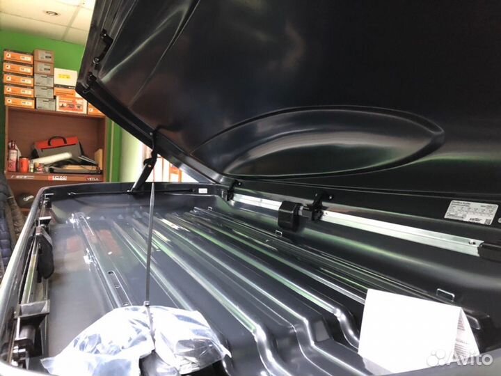 Автобокс чёрный Koffer A-430 Black 178х72х45