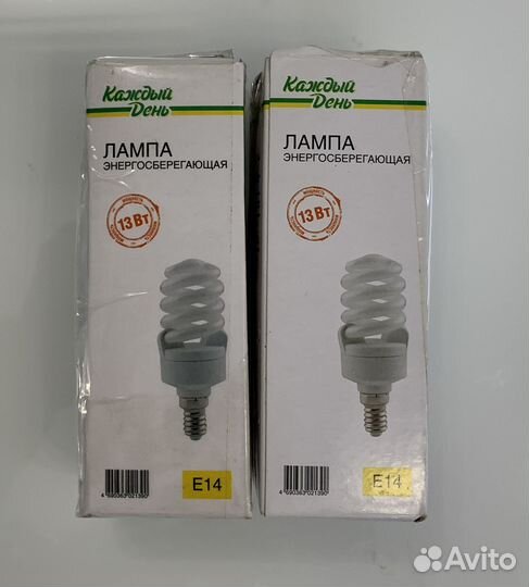 Энергосберегающие лампы Е14 13 вт