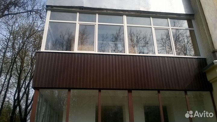 Пластиковые окна и двери, остекление балконов