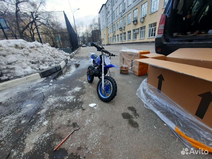 Детский кроссовый мотоцикл, минибайк