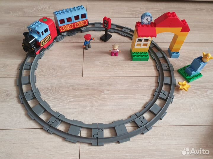 Lego duplo лего дупло железная дорога 10507 10506