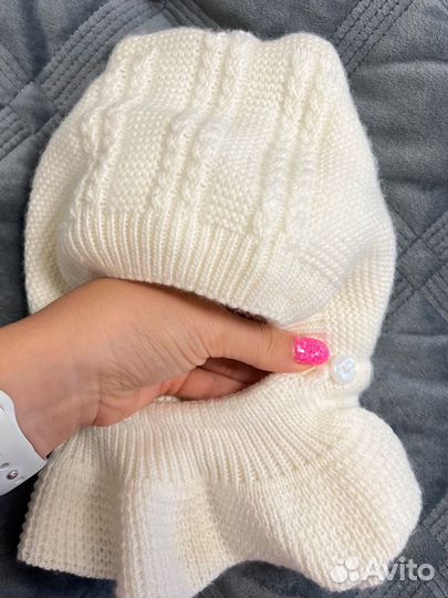 Шапка с манишкой