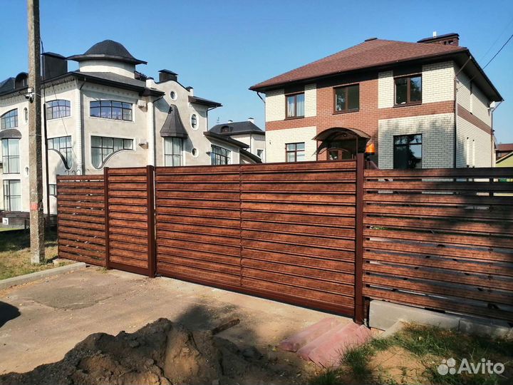 Ворота, заборы, навесы