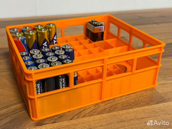 Органайзер для батареек большой
