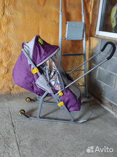 Коляска санки