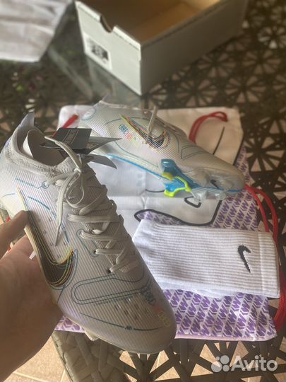 Nike mercurial vapor 14 на FG шипах