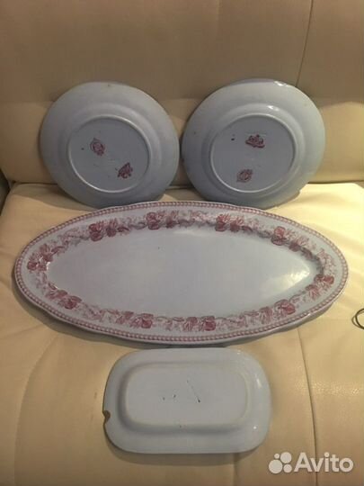 Набор посуды Браун -Уэстид,Мур 1860-х годов