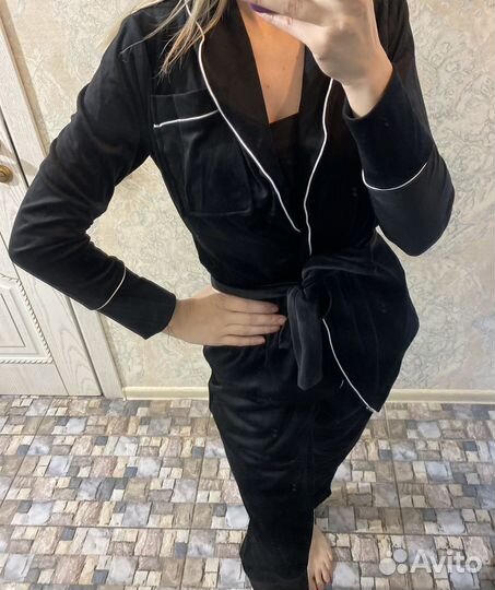 Пижама новая женская велюр lux, 42,44,46,48