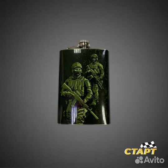 Фляги с символикой в ассортименте