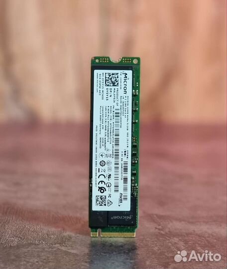 SSD M.2 512GB Micron 2200S PCI-E 3.0 x4
