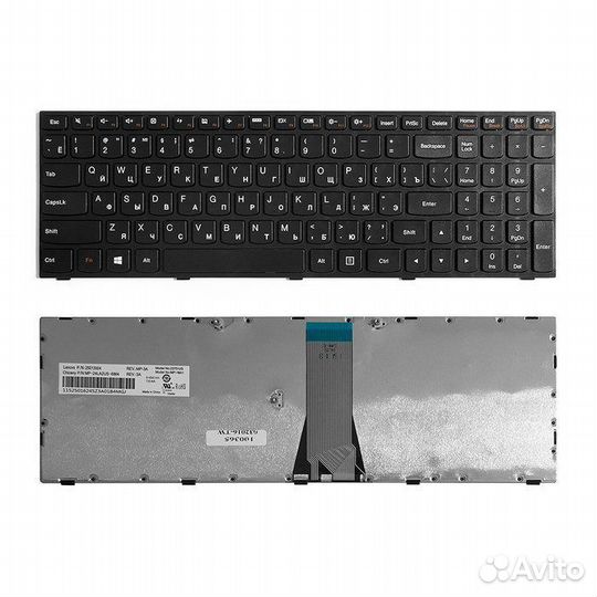 Клавиатура Lenovo B50-30, G50-30 черная, новая