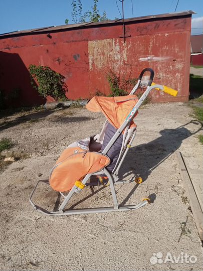 Коляска санки