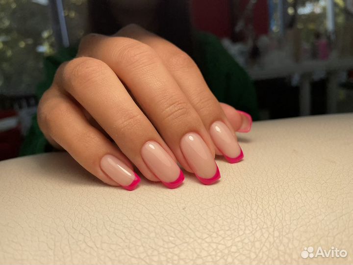 Коррекция ногтей, наращивание ногтей, гель-лак