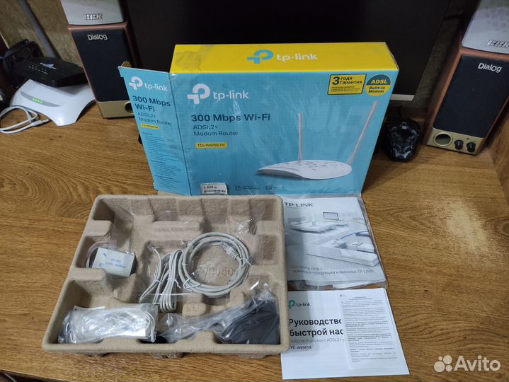 Маршрутизатор со встроенным модемом adsl2+