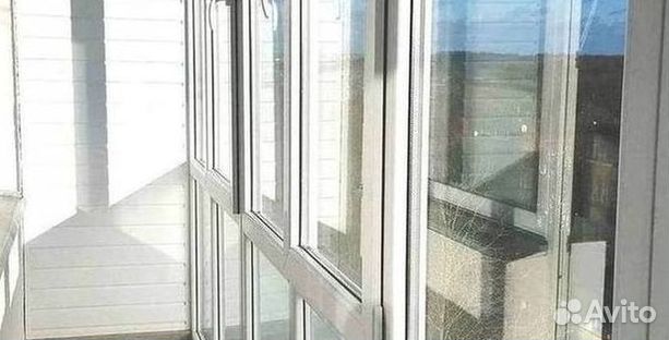 Остекление окон и балконов пвх