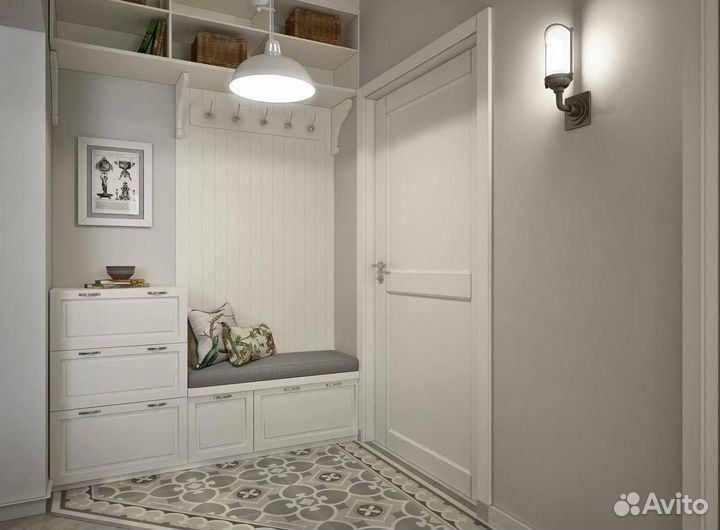 Прихожая белая