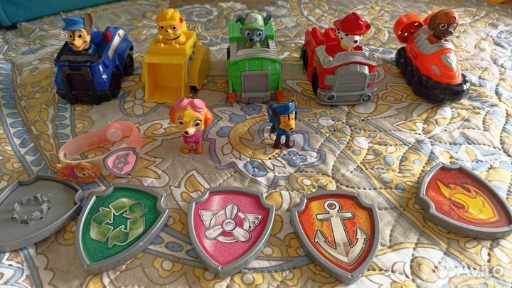 Игрушки щенячий патруль