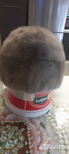 Шапка норковая женская бу