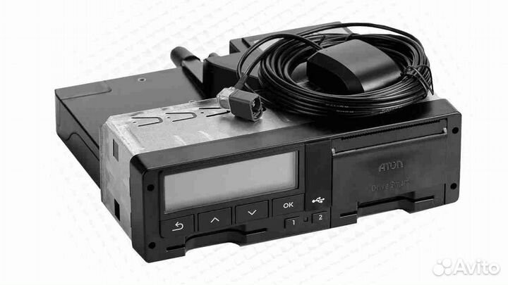 Новый тахограф Atol Drive.С установкой