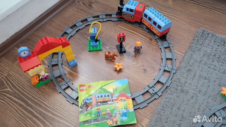 Lego duplo мой первый поезд