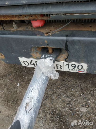 Буксировка на жесткой сцепке