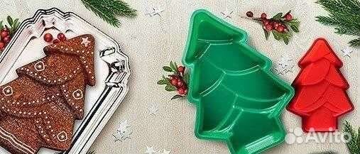Силиконовые формы для выпечки Новогодние