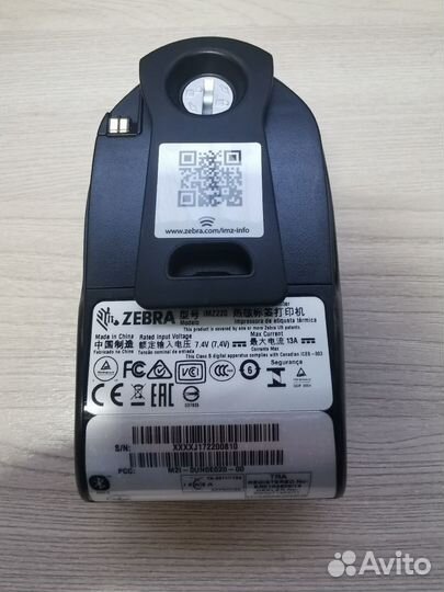 Принтер Zebra iMZ220, M2I-0UN0E020-00 Wi-Fi