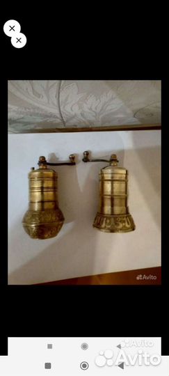 Мельница Для Перца Старая Латунь