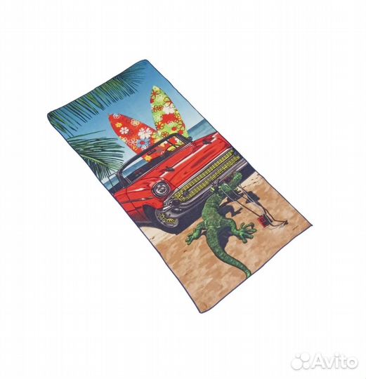 Новое пляжное полотенце 140х70 см