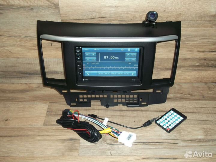 Магнитола Mitsubishi Lancer X Bluetooth с камерой