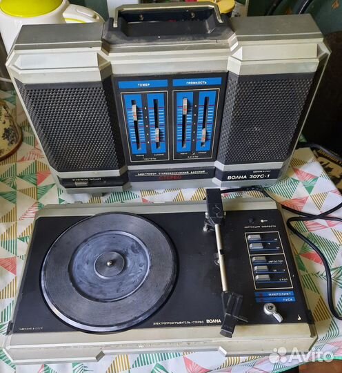 Электрофон стереофонический блочный Волна 307С-1