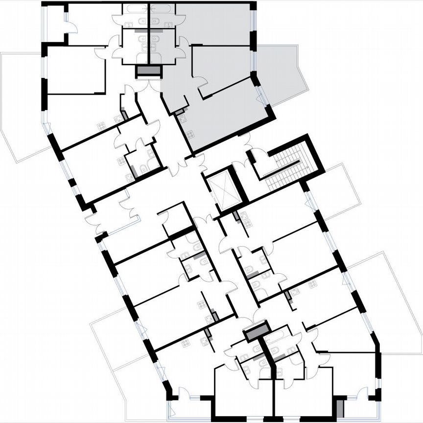 2-к. квартира, 66,5 м², 1/3 эт.