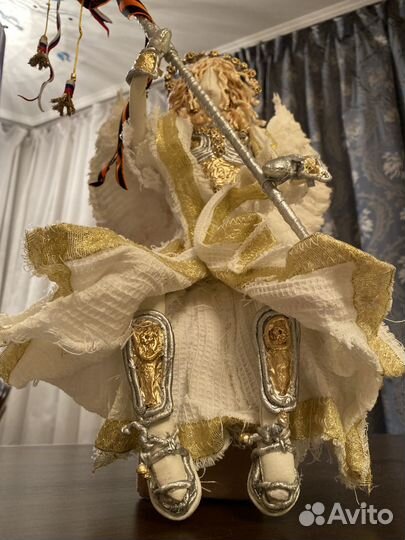 Кукла ангел ручной работы