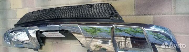 Накладка на бампер задняя нижняя Mercedes-Benz