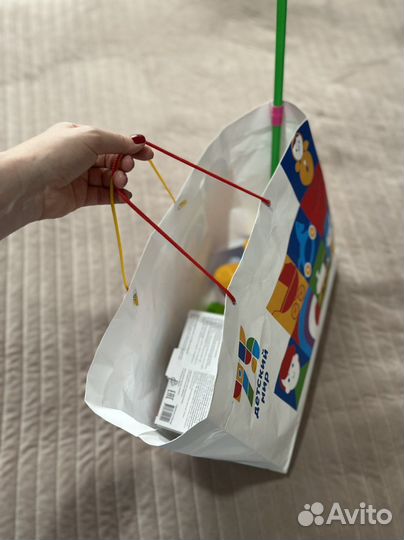 Игрушки каталки пакетом для малыша