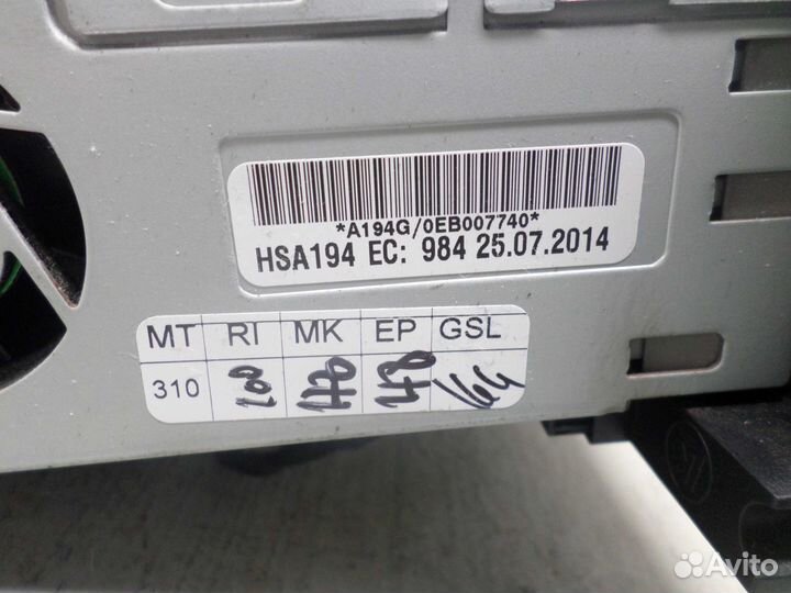 Магнитола Audi A6 C7 4G0035746G