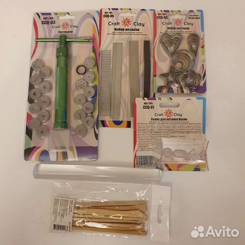 Инструменты для полимерной глины