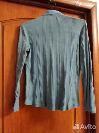 Поло с длинным рукавом