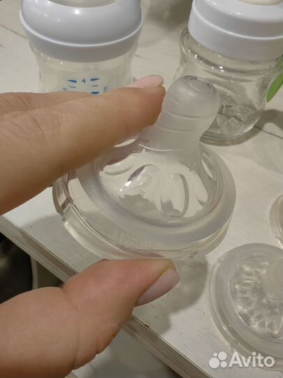 Бутылочки для кормления avent/pigeon, поильники