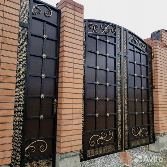 Кованые ворота
