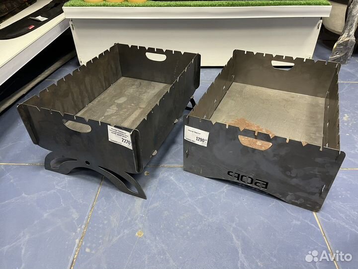 Мангалы с печью под казан гриль разборные