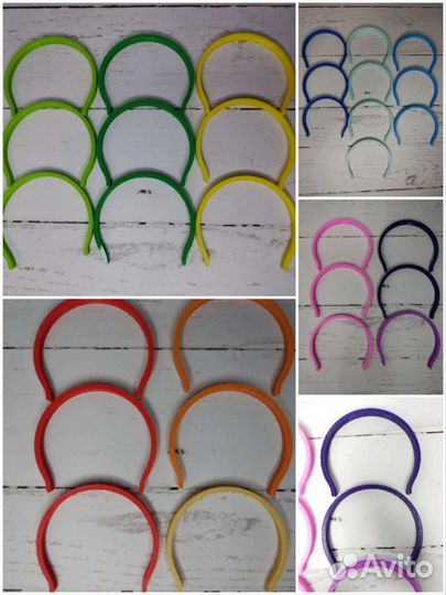 3D изделия / ободки для кукол Paola Reina