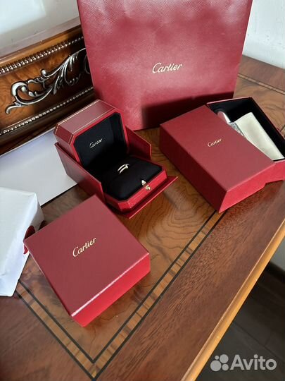 Cartier кольцо гвоздь