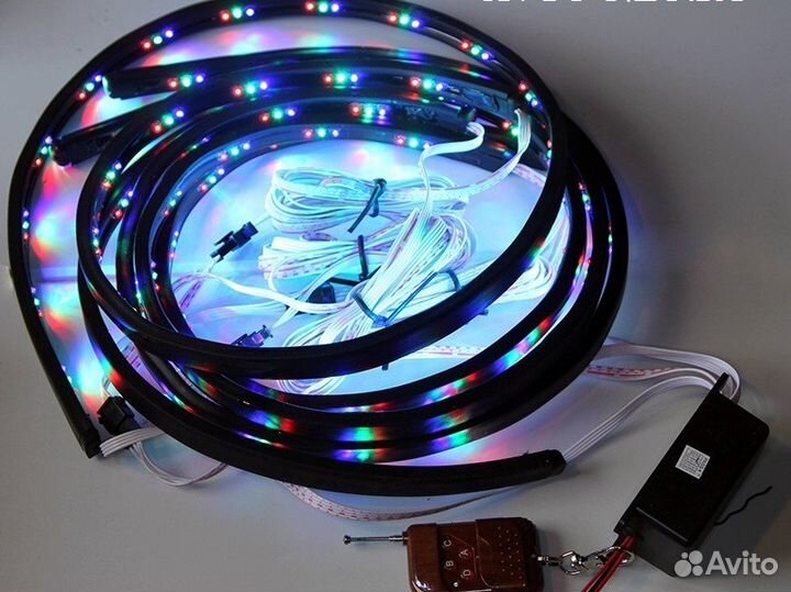 Подсветка днища автомобиля RGB